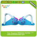 about fashion erasers bra shaped rubber erasers